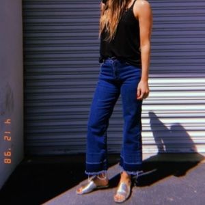 Evidnt Wide Leg and High Waist Jean